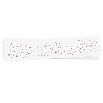 Sparkle and shine in the limited edition GALACTIC PINK FACE FRECKLES. Made with pink metallic foil these stardust speckle patches are ready to party.